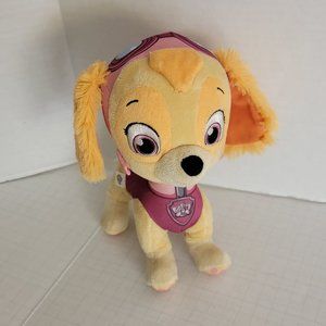 Spin Master Paw Patrol SKY Stuffed Animal Plush dog Standing Nickelodeon 2015